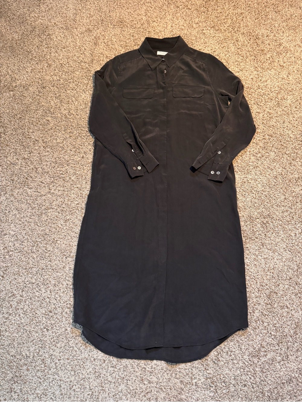 Equipment Femme Silk Maxi Dress- M